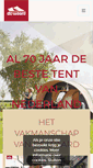 Mobile Screenshot of dewaardtenten.nl